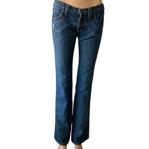 Frankie B Straight Leg Size 4 Mid-Rise Jeans